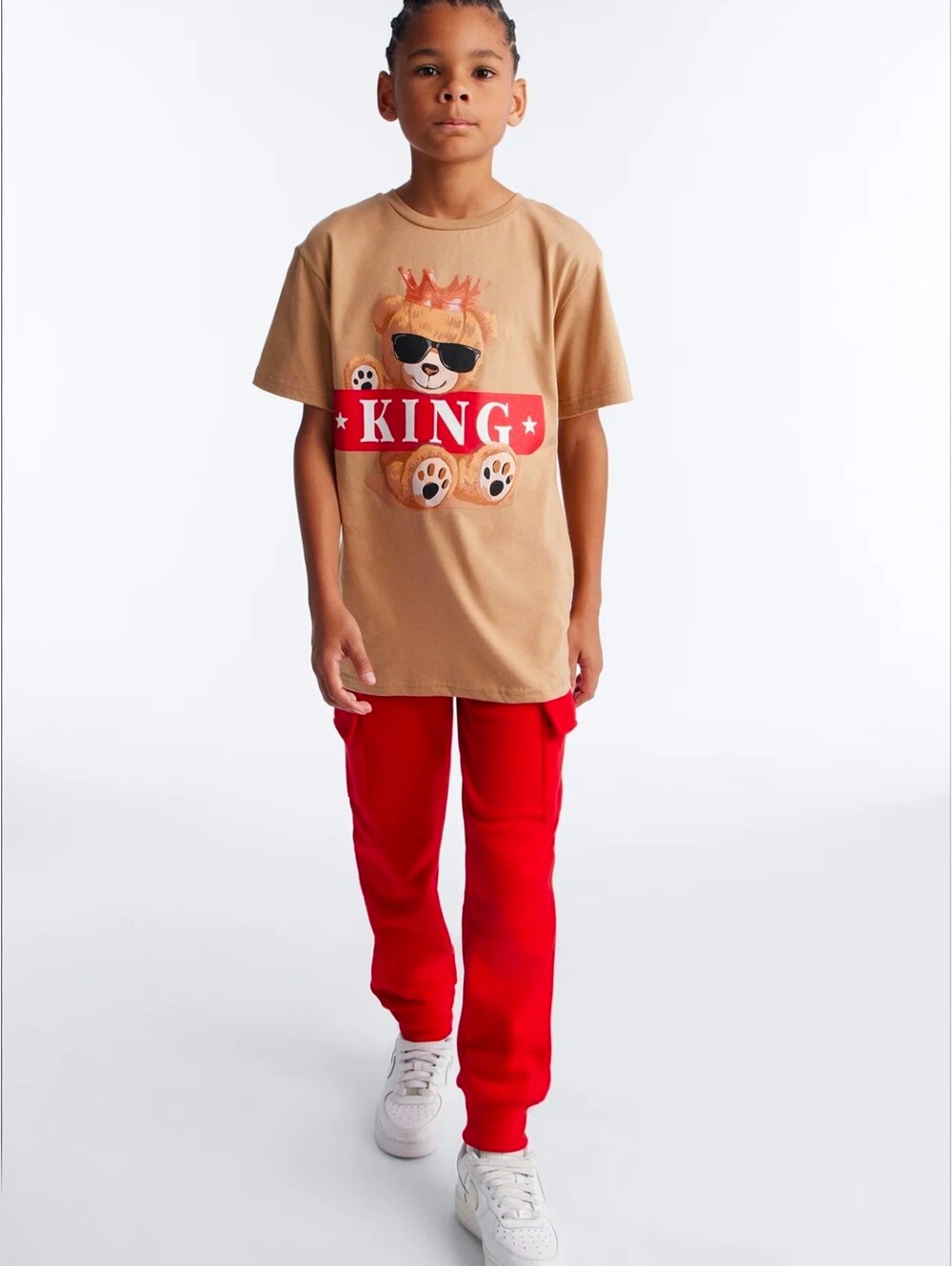 RL Scoop Boys 2 Pc Set Shirt And Pants Size S(8) NWT